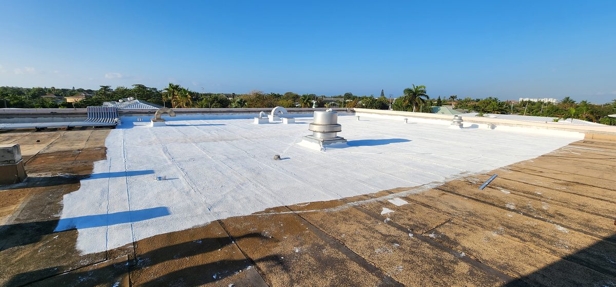 Partial restore membrane roof