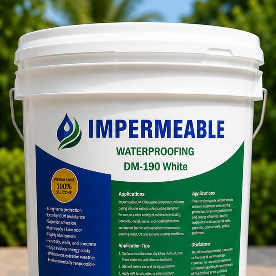Impermeable 100% Silicone 5 Gallon